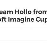 2020 Microsoft Imagine Cup World Champion
