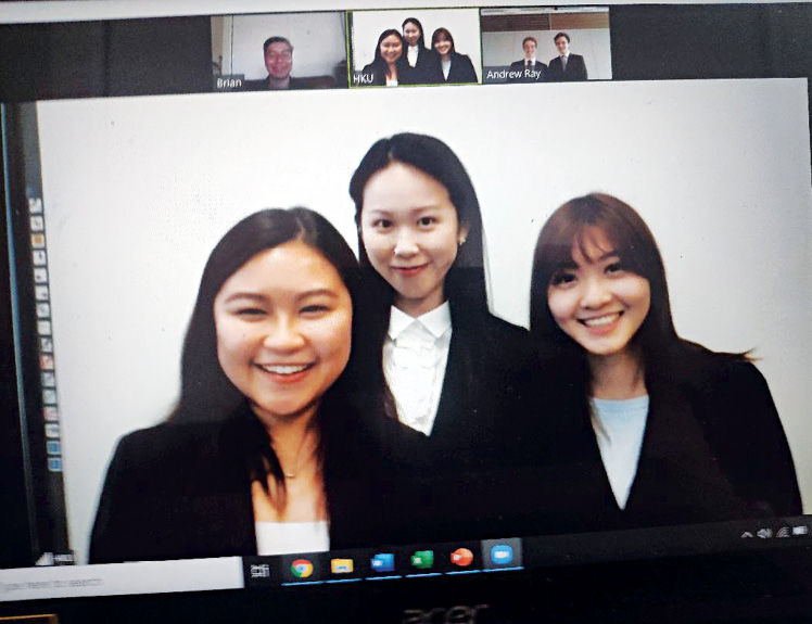 LITE Lab@HKU students named quarter-finalists for the inaugural HSF International Computational Law e-Mooting Competition